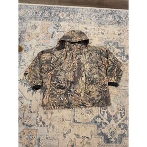 NWOT RedHead Men's 3XL Camo Hunting Insulated Mossy Oak‎ Duck Blind 2in1 Jacket